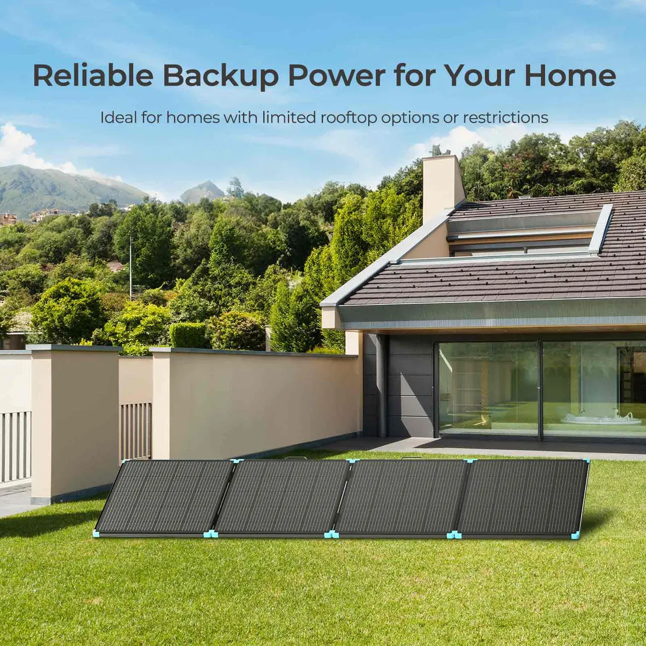 220/400W Lightweight Portable Solar Panel Suitcase - Image 3
