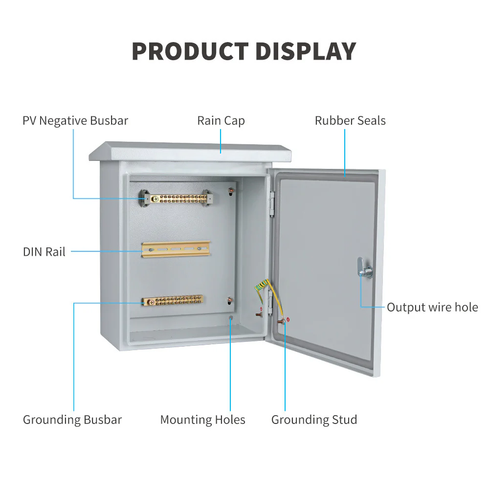 5 Strings Solar Combiner Box - Image 4