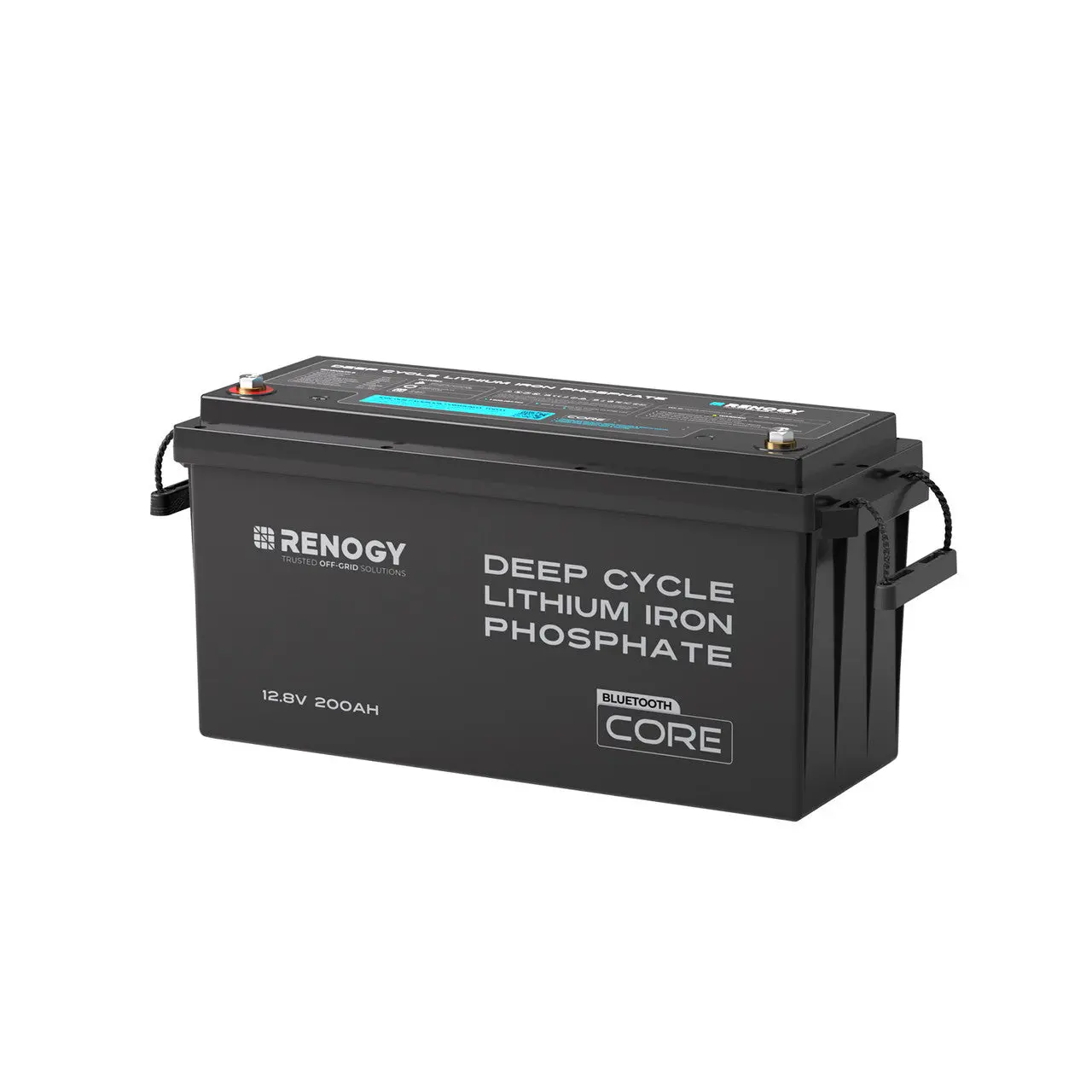12V 200Ah Lithium Iron Phosphate Battery w/ Bluetooth - Image 14