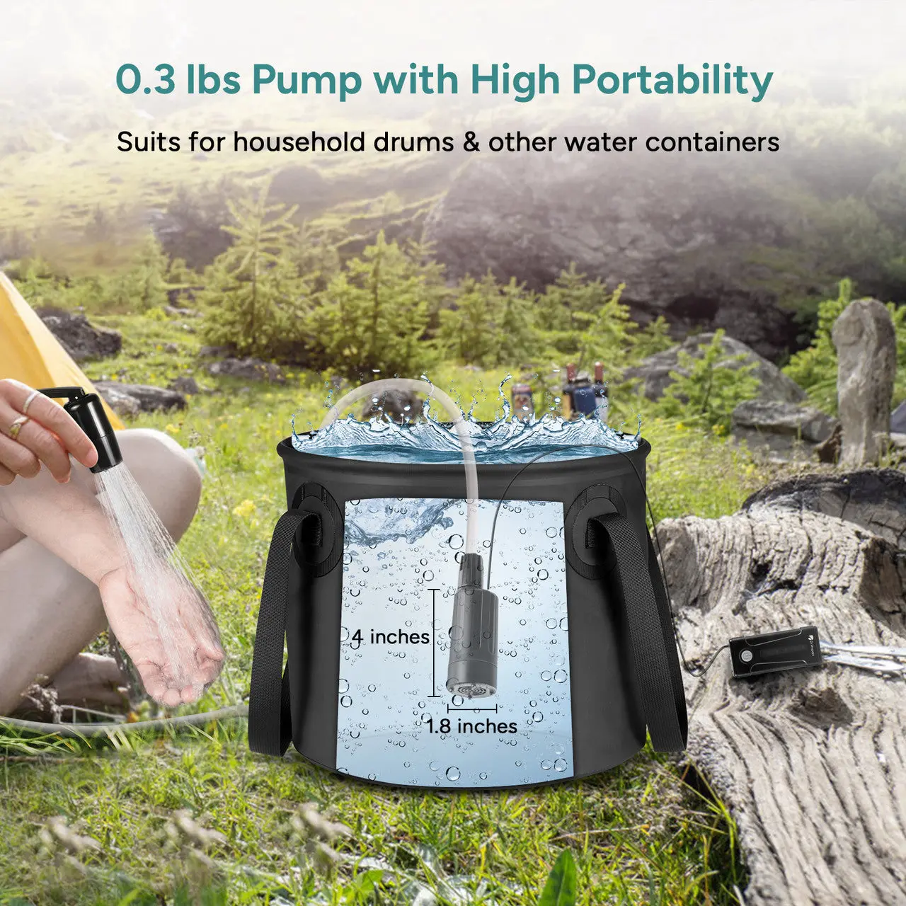 Dr.Prepare 20L Camping Shower Bag - Image 7