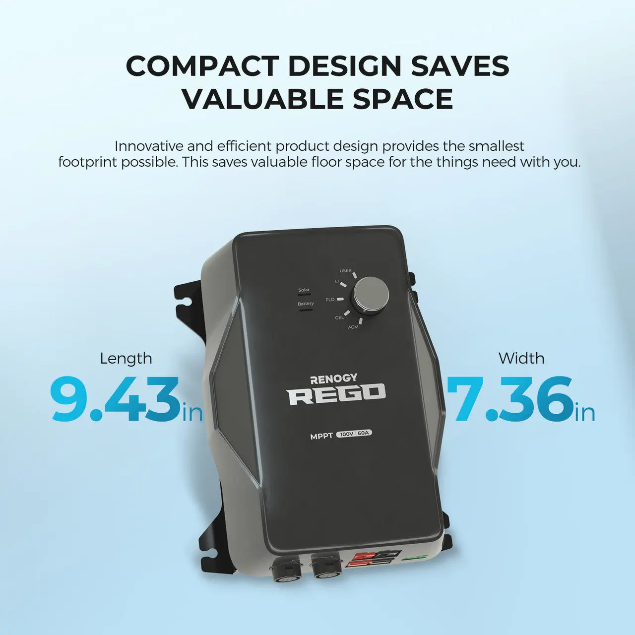 Refurbished REGO 12V 60A MPPT Solar Charge Controller - Image 7